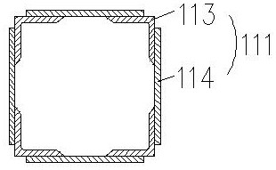 Construction method for supporting structure in large-span foundation pit