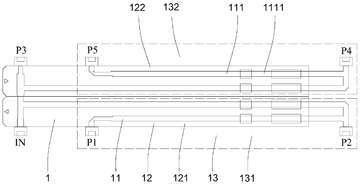 Base station antenna and multi-port phase shifter thereof