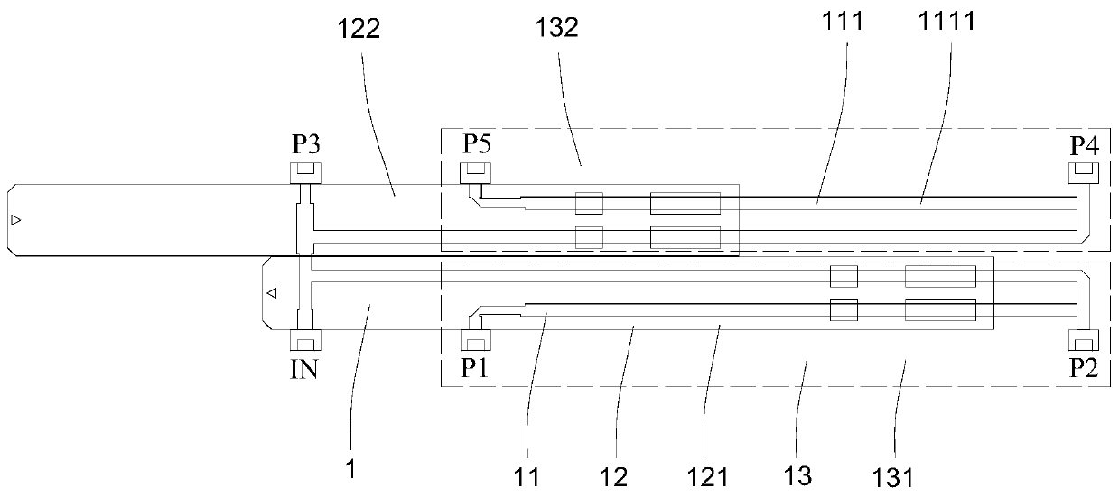 Base station antenna and multi-port phase shifter thereof