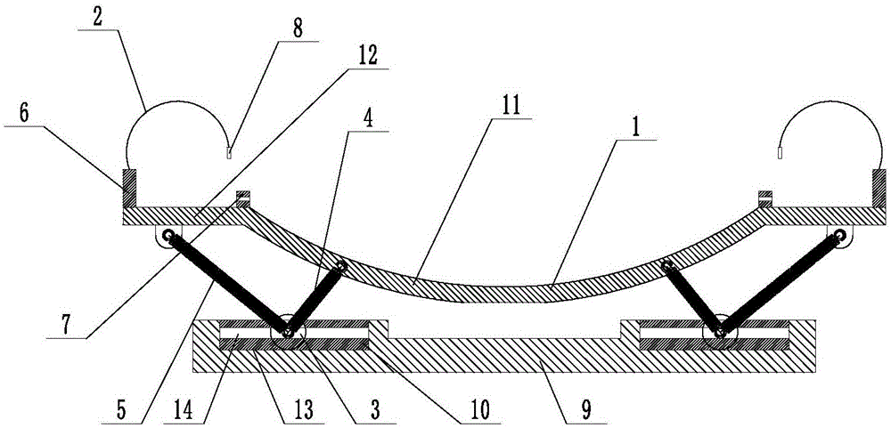 Small-range domestic exerciser for leg muscles