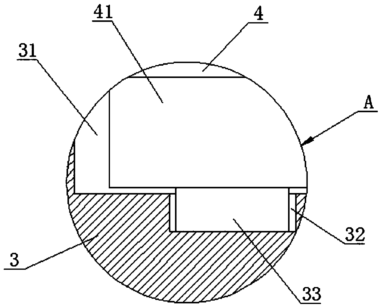 Civil engineering pipe placing rack