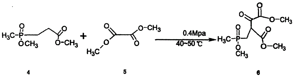 Synthesizing method for glufosinate-ammonium ammonium salt