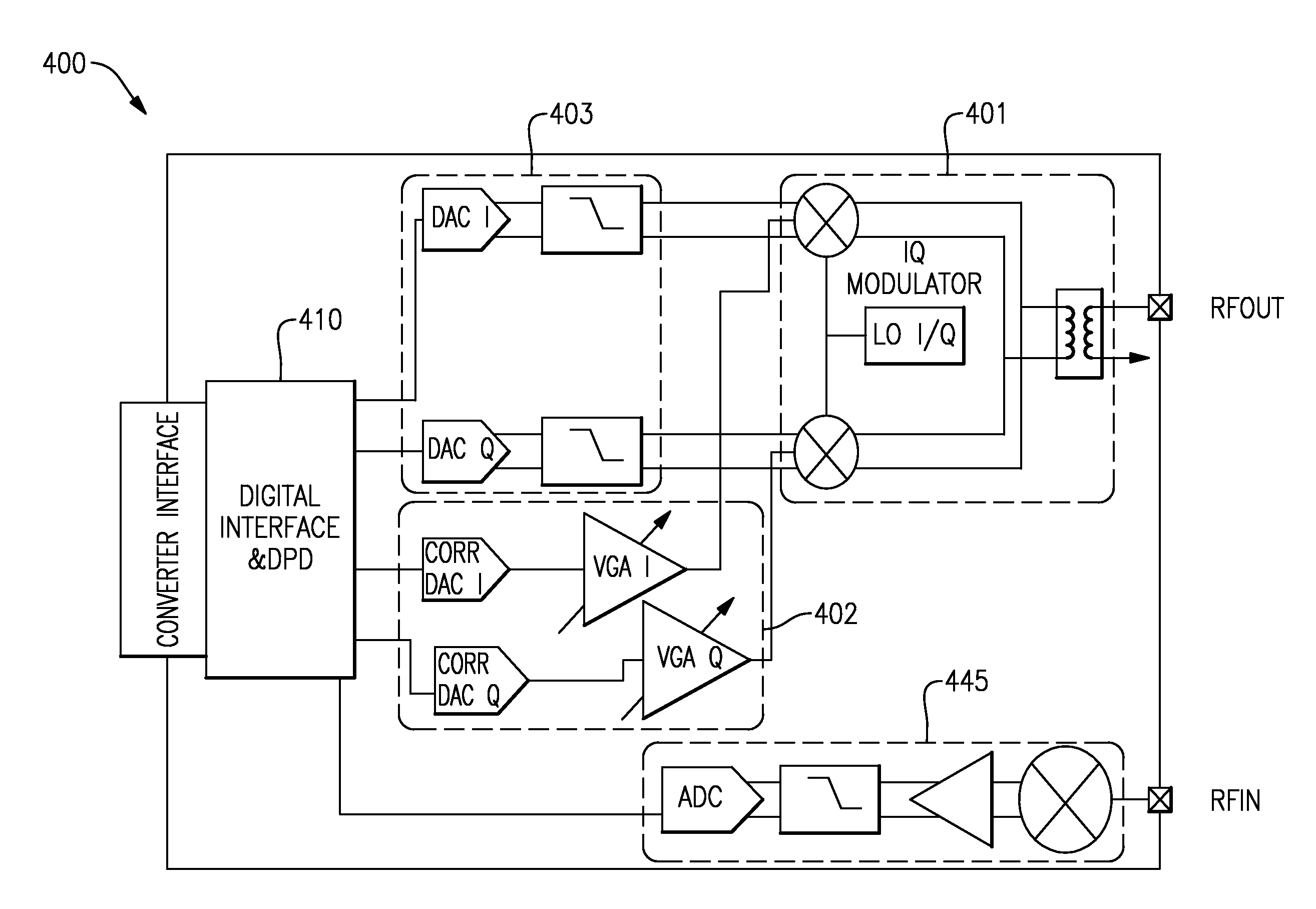 Baseband envelope predistorter