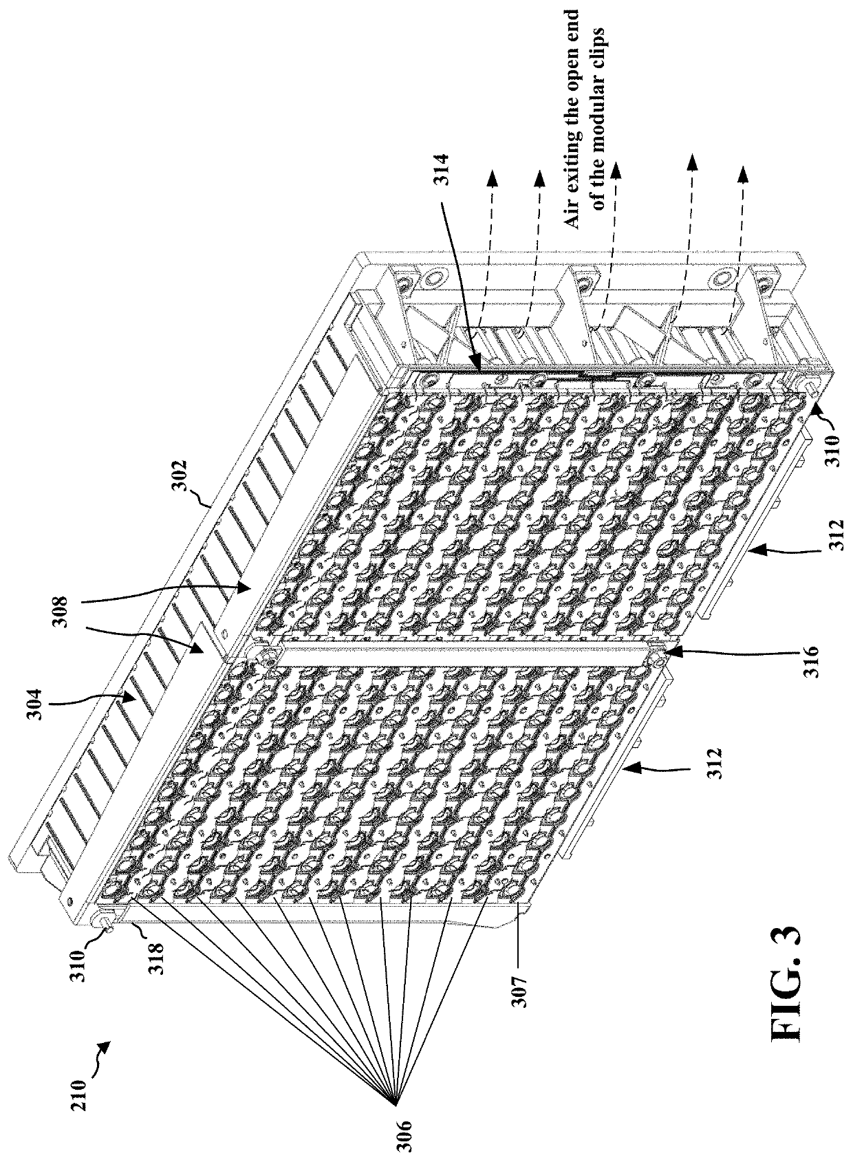 Modular battery configured for wire bonding