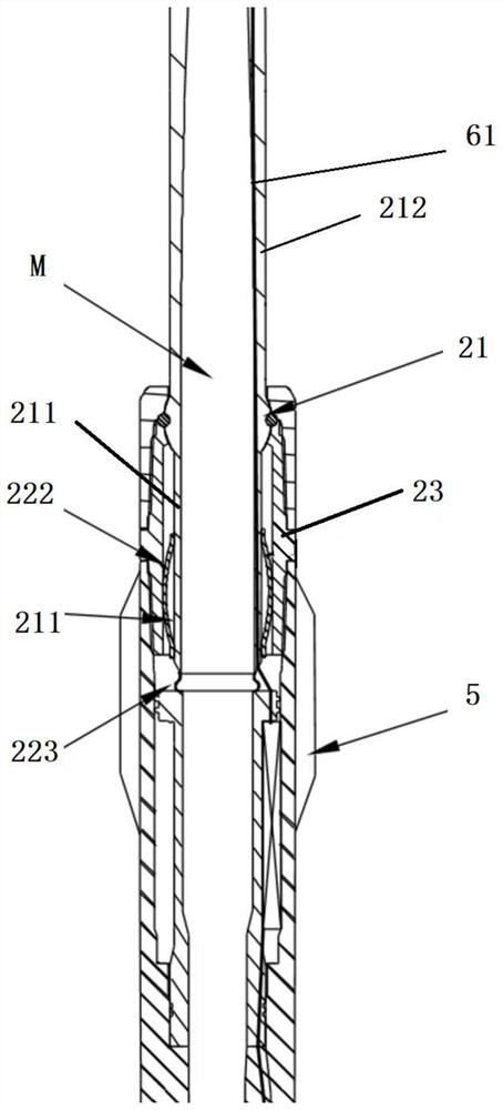 Easily-deflecting mixed type rotary steering drilling system