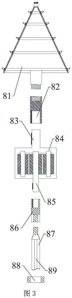 A kind of self-propelled simple drilling and shearing machine and mining method for steeply inclined thin coal seam