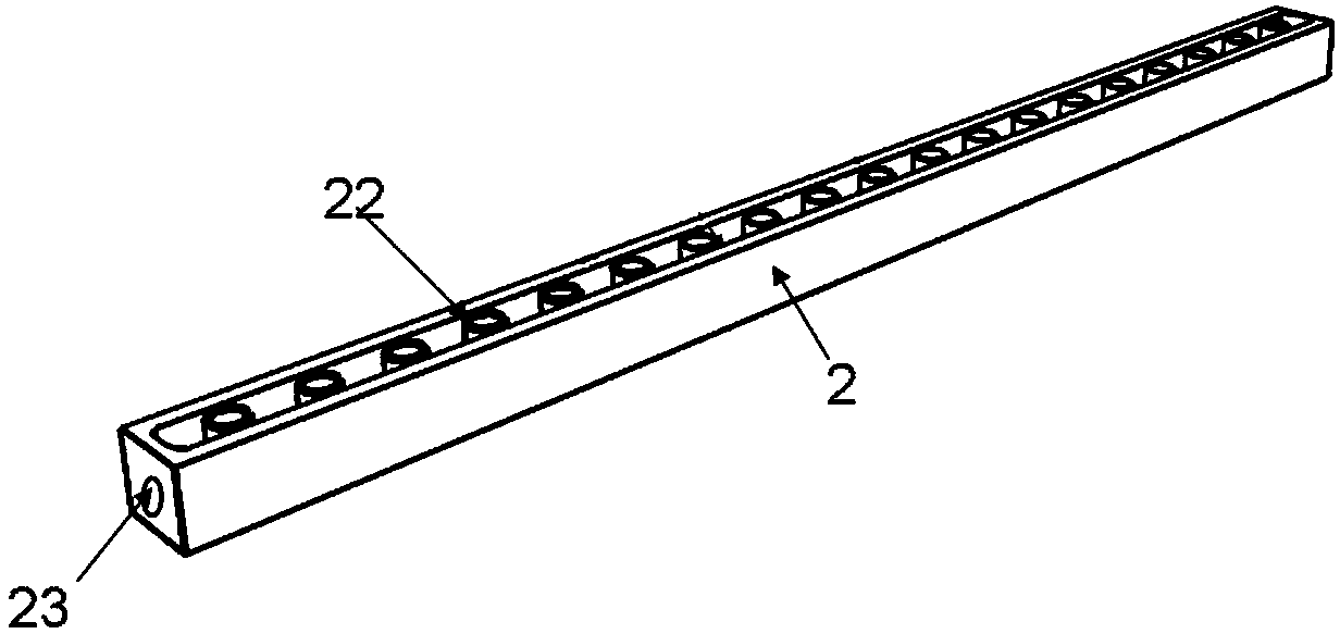 An electrospinning device for large-scale preparation of micro-nano fibers