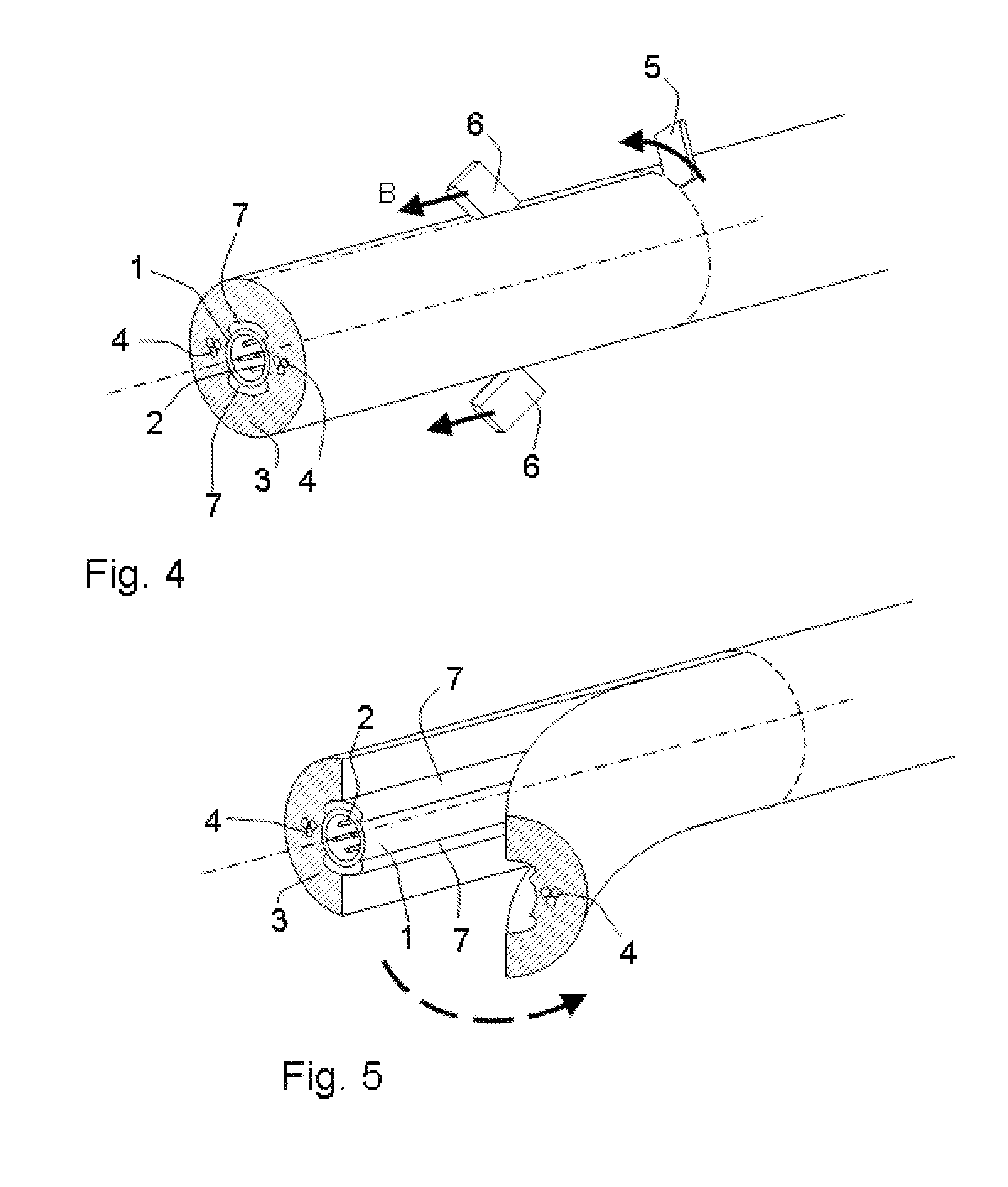 Optical cable with improved strippability