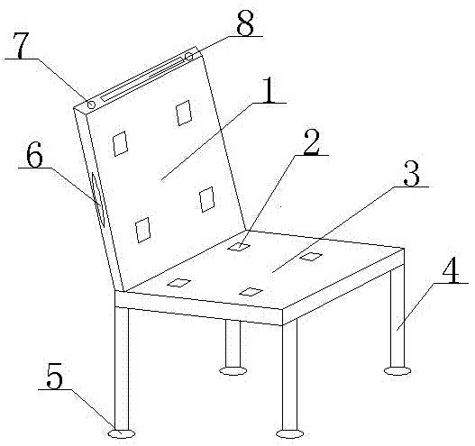 Intelligent seat with function of sitting posture correction