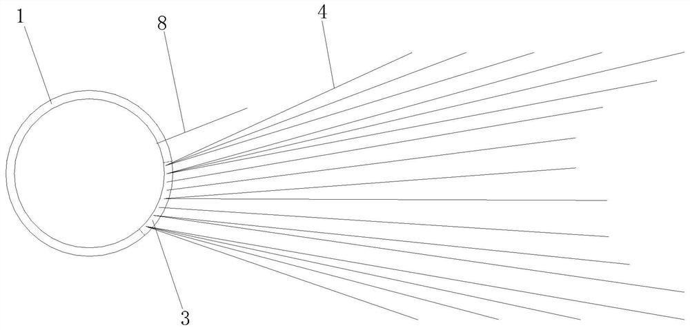 Construction method of water-rich sand layer shield interval contact channel