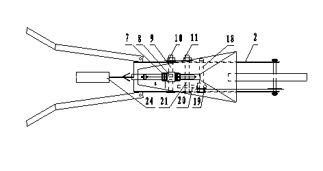 Chain-drum type precise dibbling machine