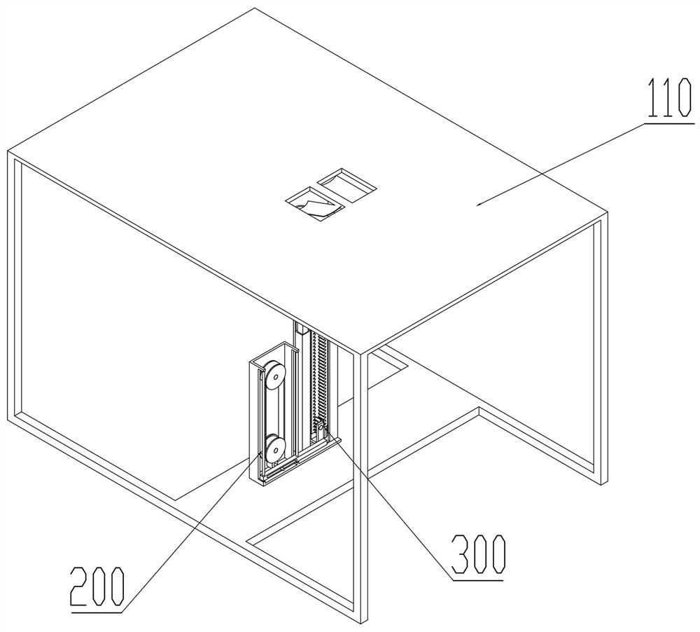 Auxiliary device for enteroscopy bed and operation method