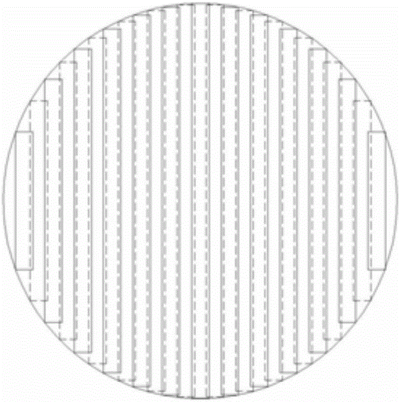 Turbulent tube grid tower capable of improving desulfurization efficiency