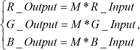 Tone mapping method based on edge preservation total variation model