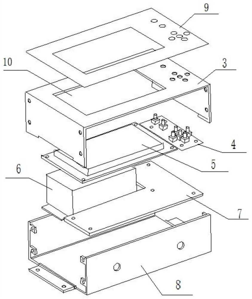 Cabin bionic illumination control system and method in closed environment based on CAN communication