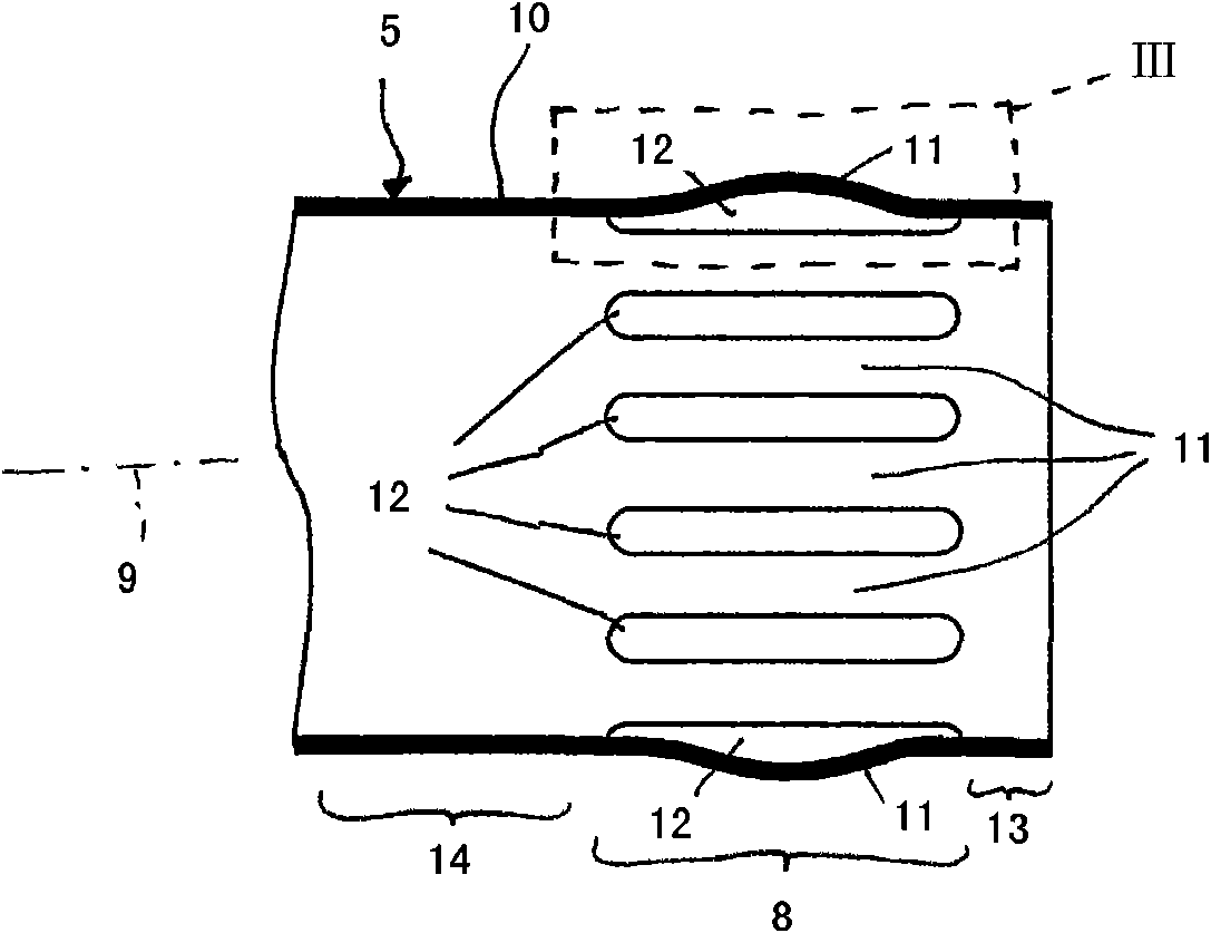 Exhaust gas treatment device