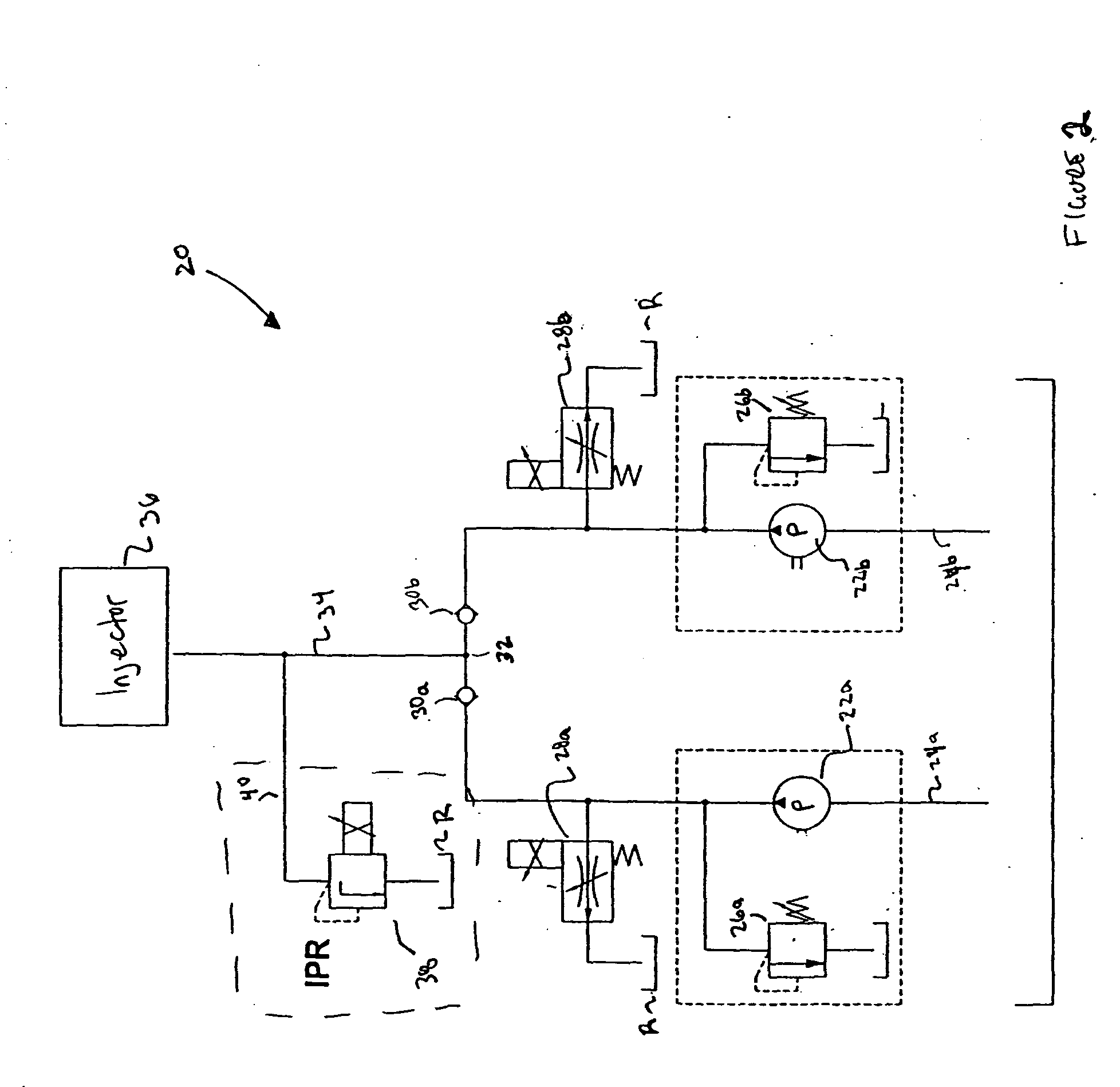 Method of reducing pressure peaks in a fuel injector