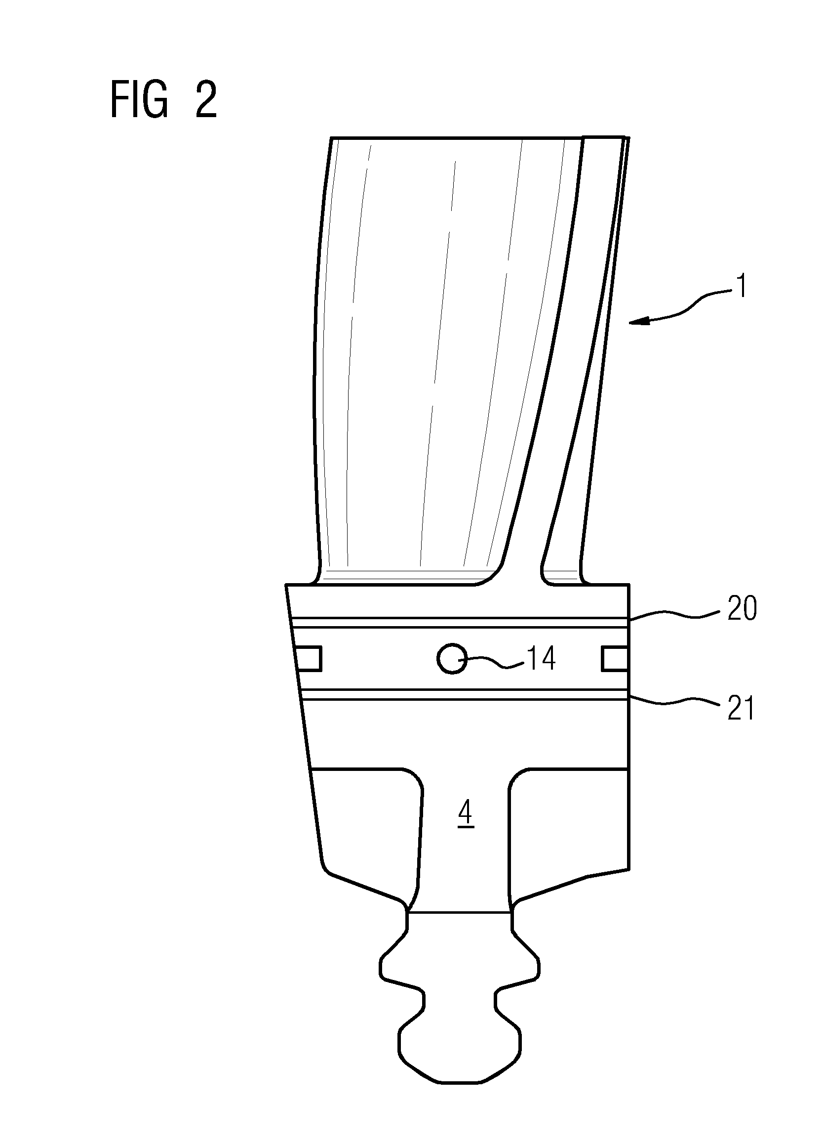 Blade for a turbo machine