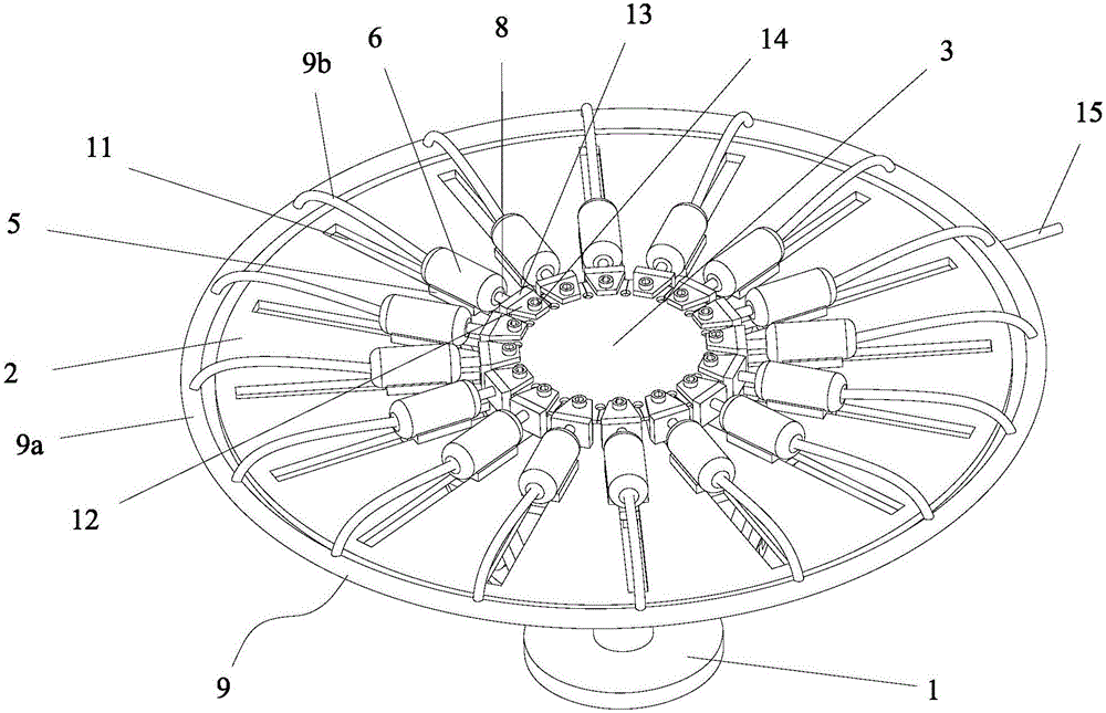 Equal biaxial tensile test device