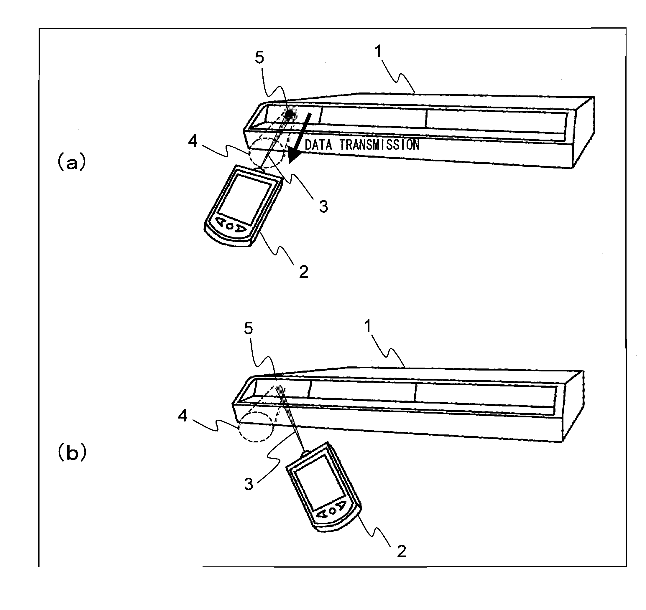 Optical wireless transmission system for performing optical space transmission, and optical transmitter used therein