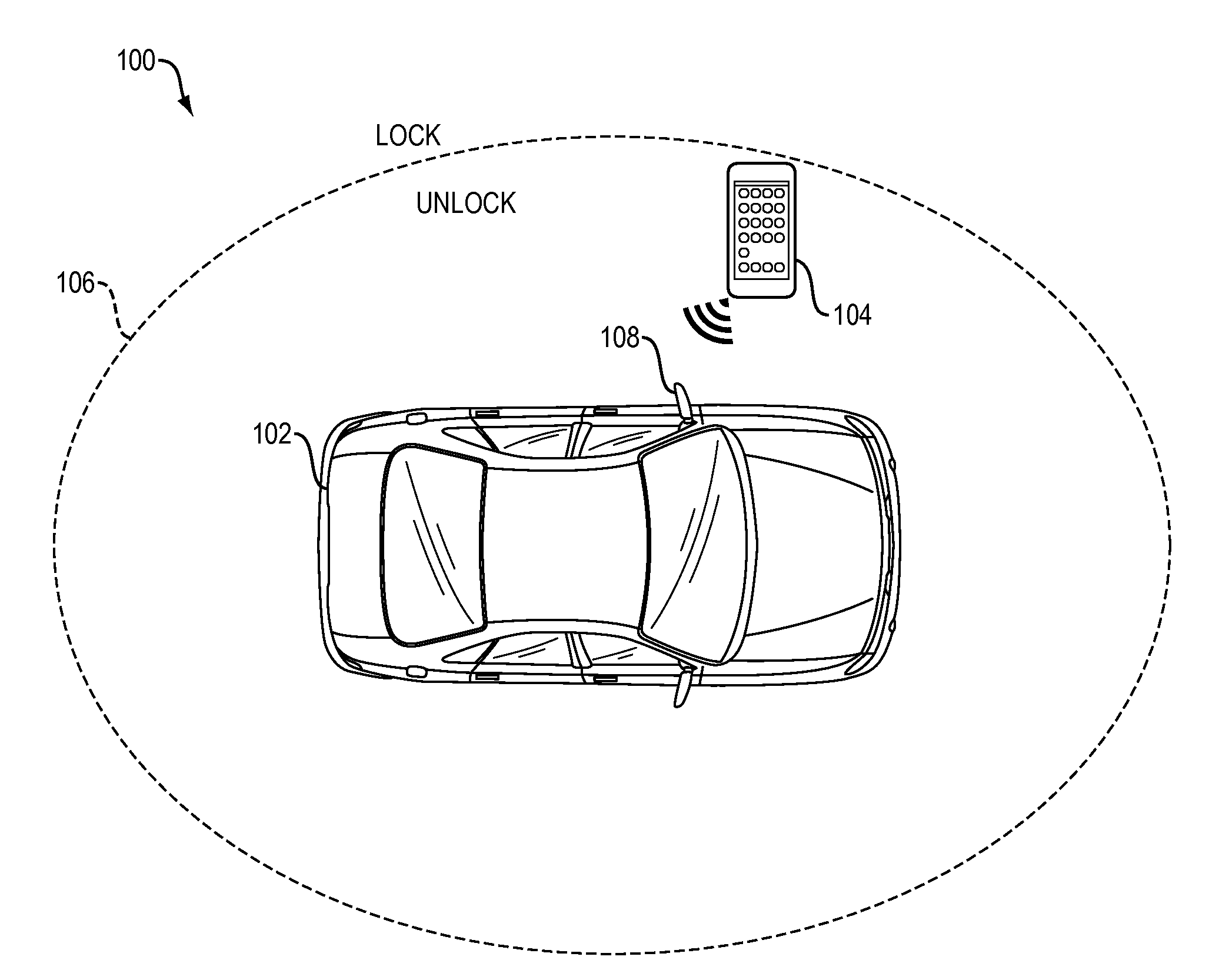 Smartphone enabled passive entry go system