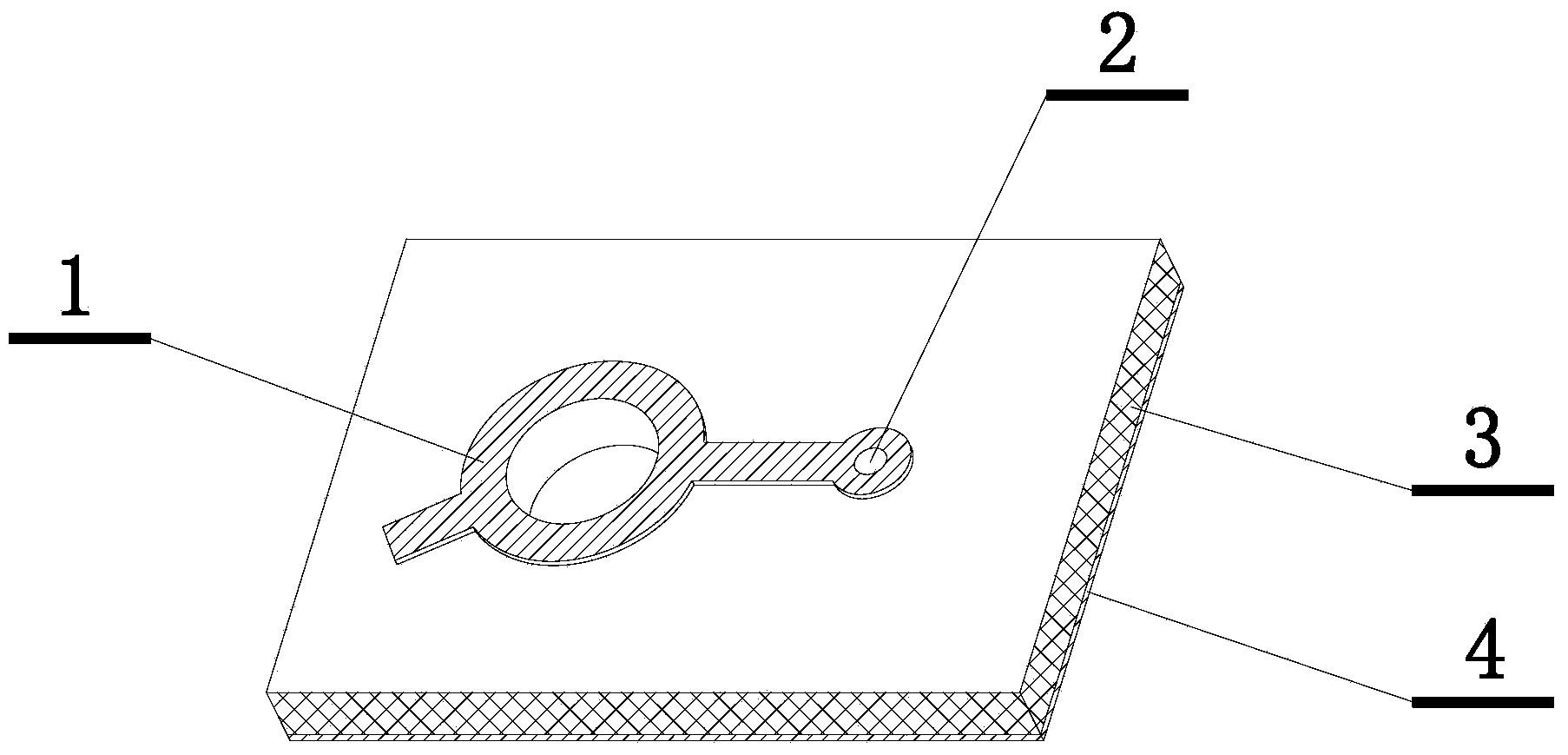 Carrier recombination lifetime test system adopting scanning type microwave reflection method and test method