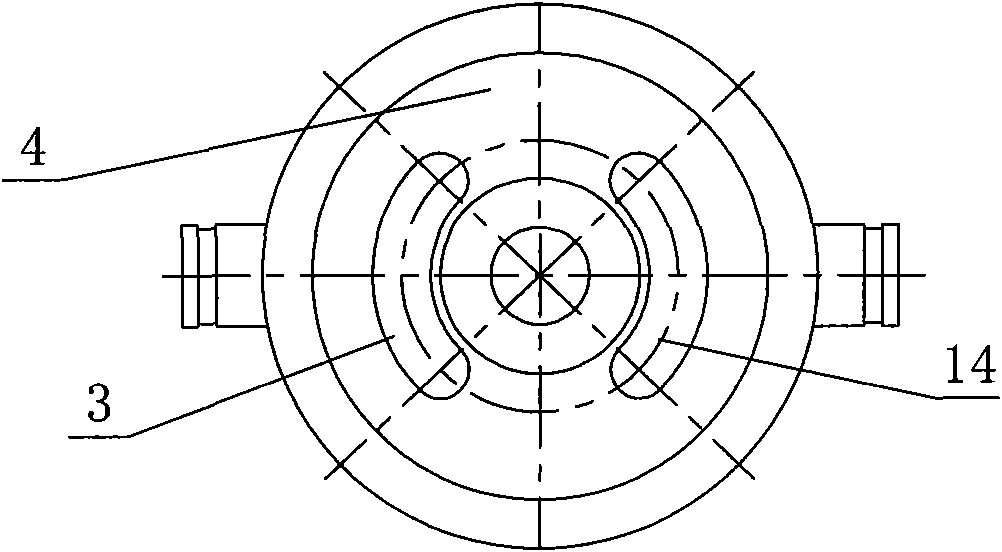 Liquid excess pressure energy recovery device