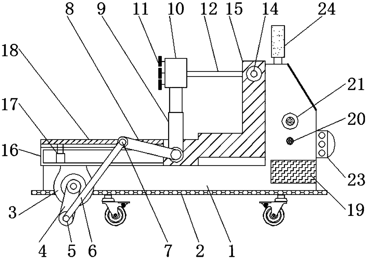 Intelligent machine facilitating cargo carrying