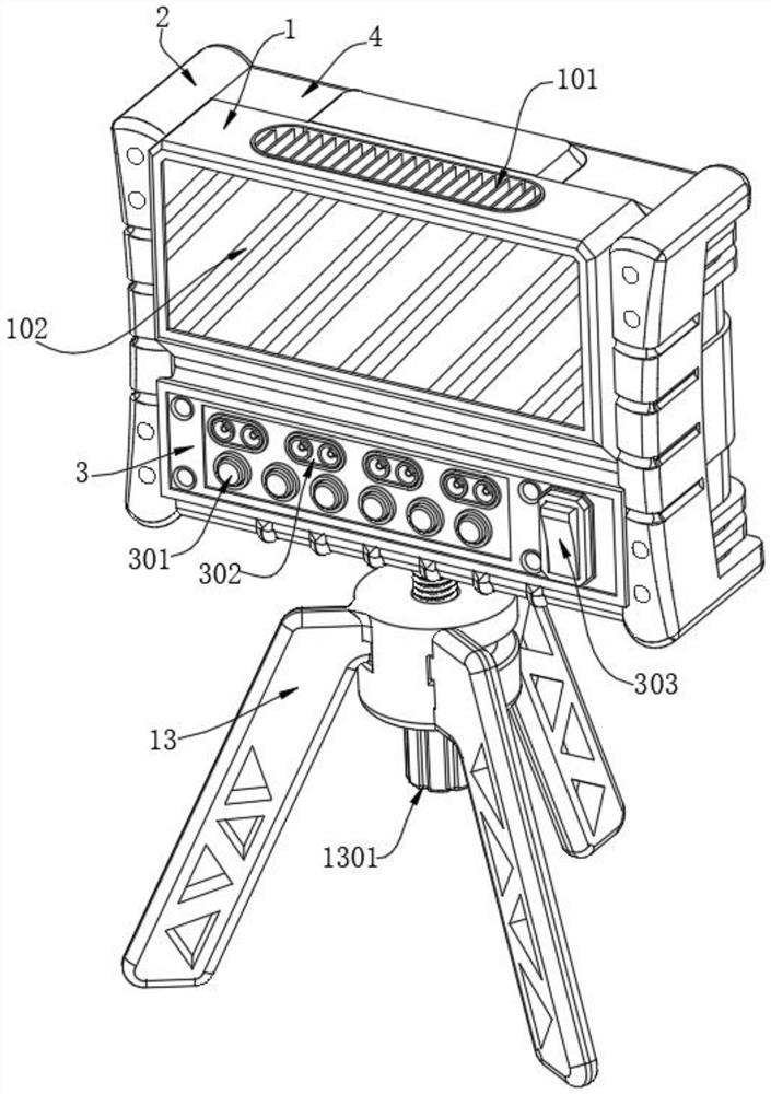 Dry-type transformer on-load tap-changer tester and detection method thereof