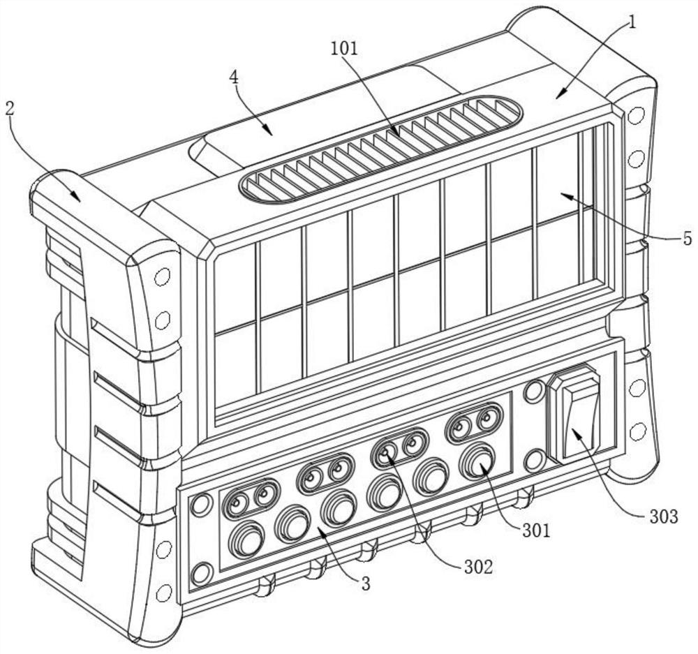 Dry-type transformer on-load tap-changer tester and detection method thereof