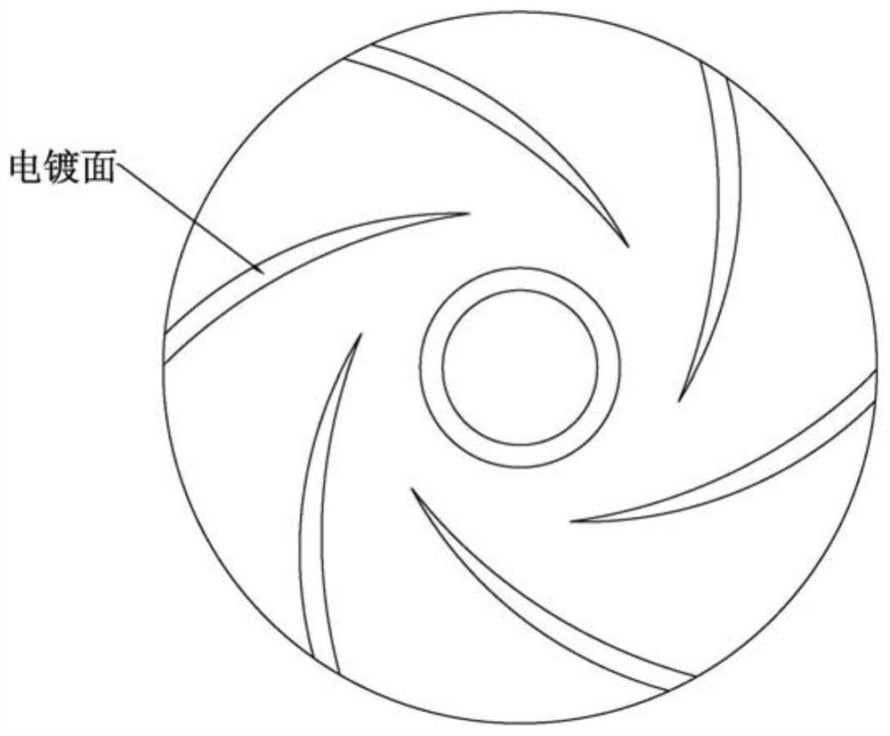 A kind of electroplating method and welding method for metal coating difficult to realize structure