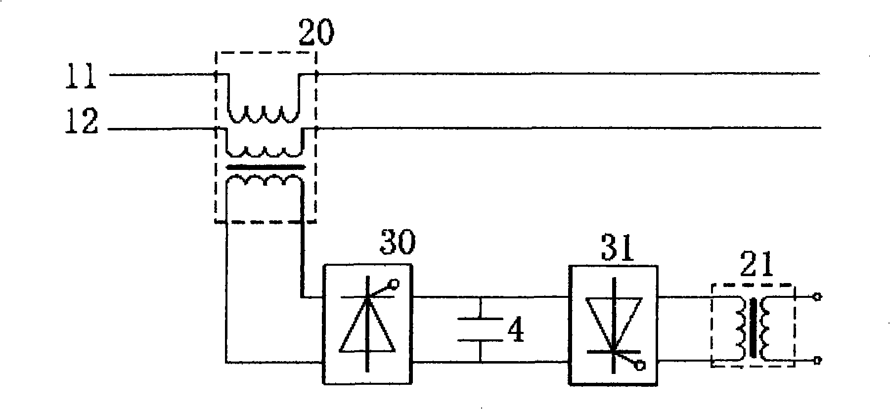 Wire-protecting and de-icing method of unit type high tension power line