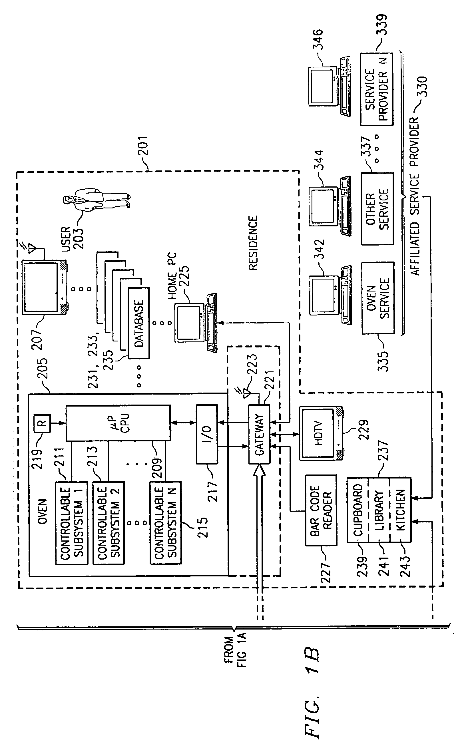 Rapid cooking oven with broadband communication capability to increase ease of use