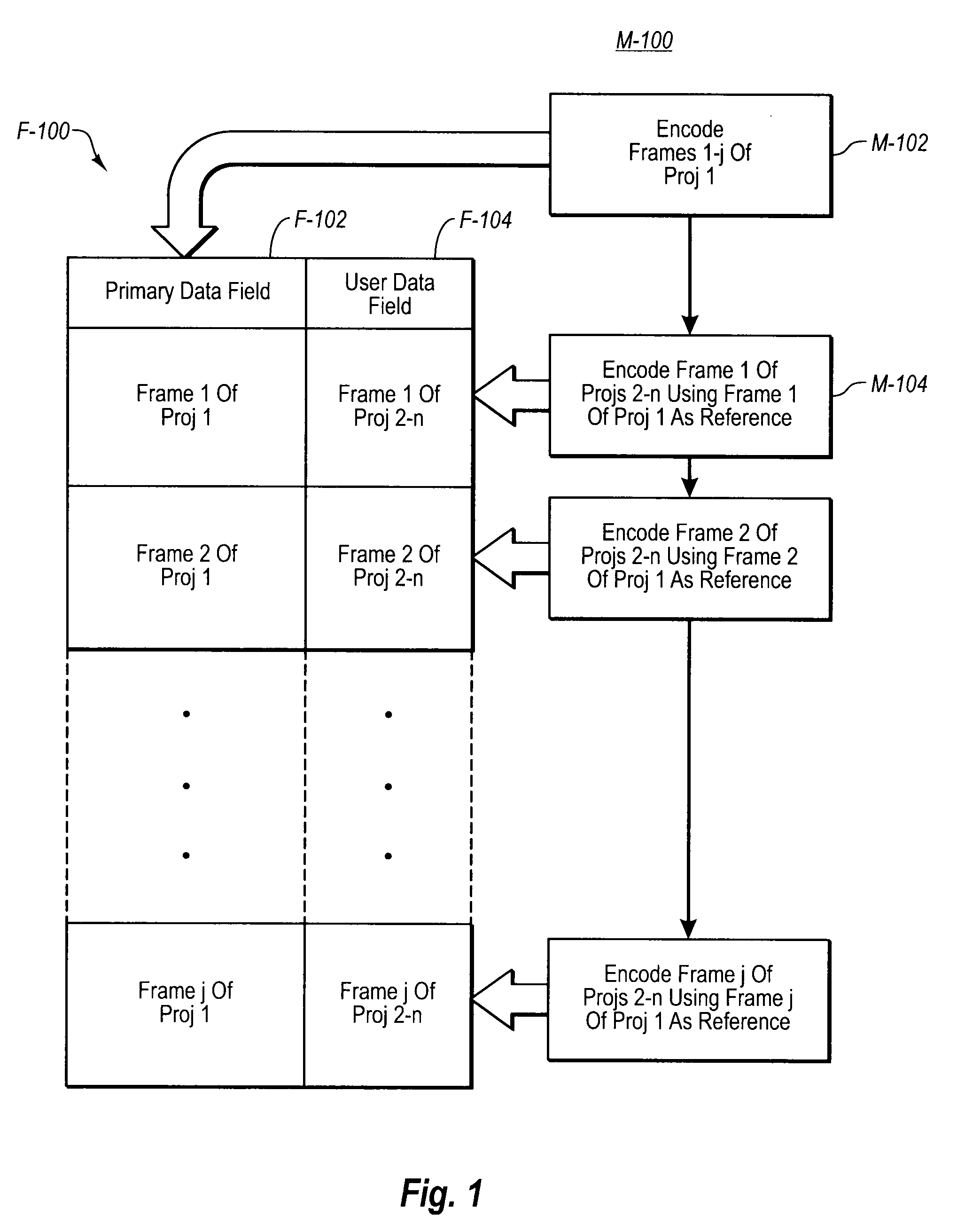 Systems and Methods for Processing Multiple Projections of Video Data in a Single Video File