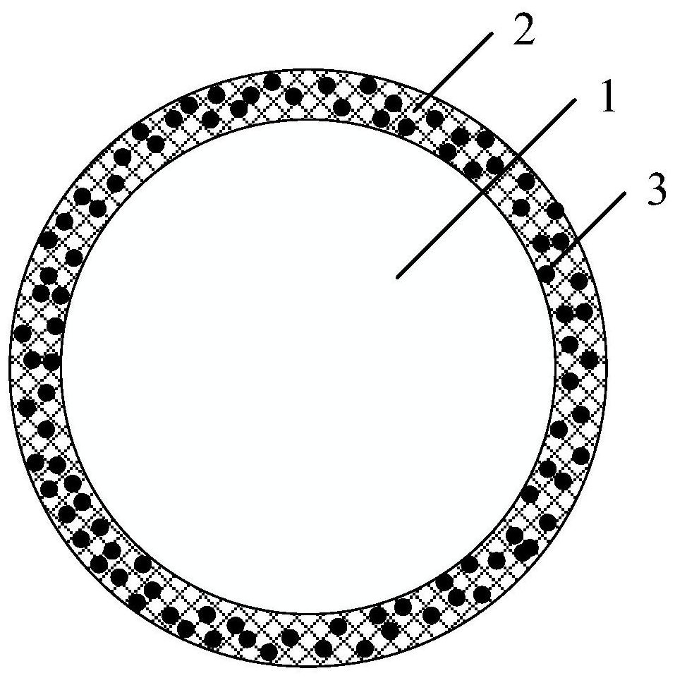 Lead powder with lead oxide-graphene core-shell structure and preparation method thereof