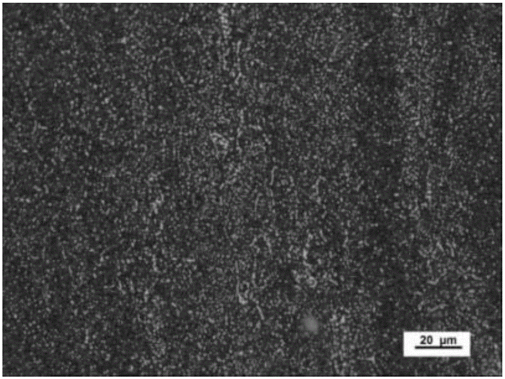 Rolling method controlling network carbide precipitation of large-section GCr15 bearing steel