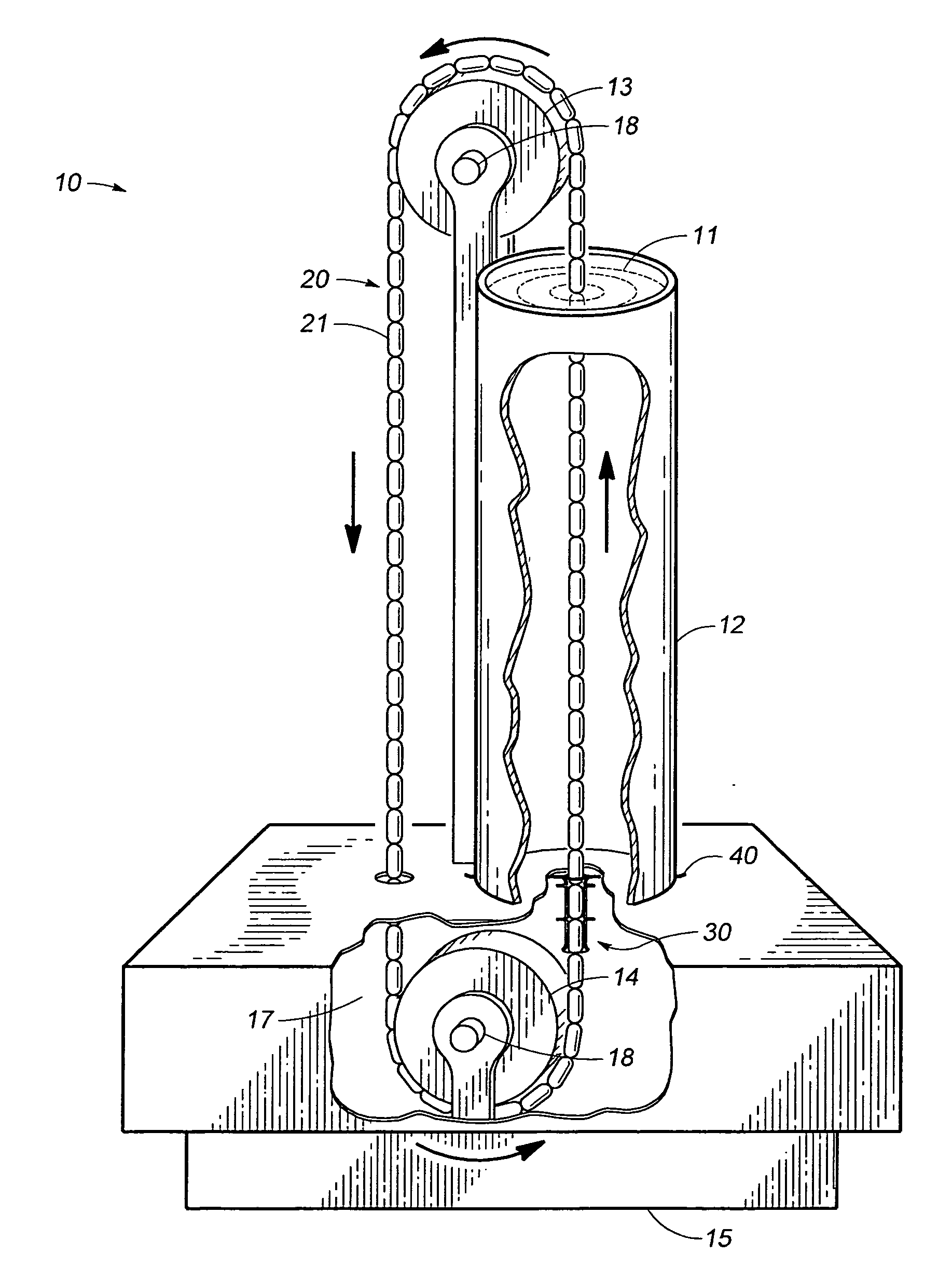 "Closed Loop" Economy of Motion Machine