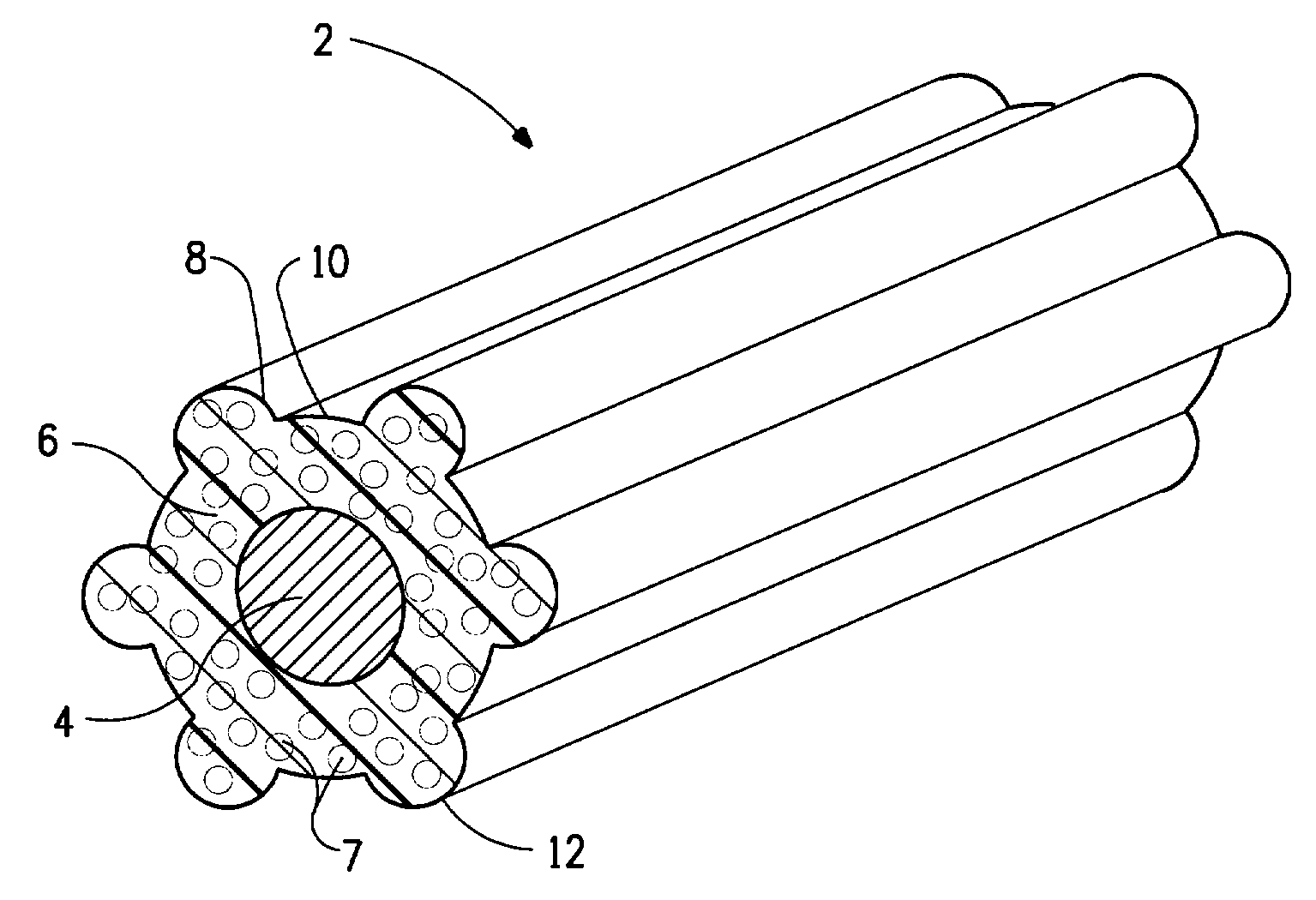 Conductors Having Polymer Insulation On Irregular Surface