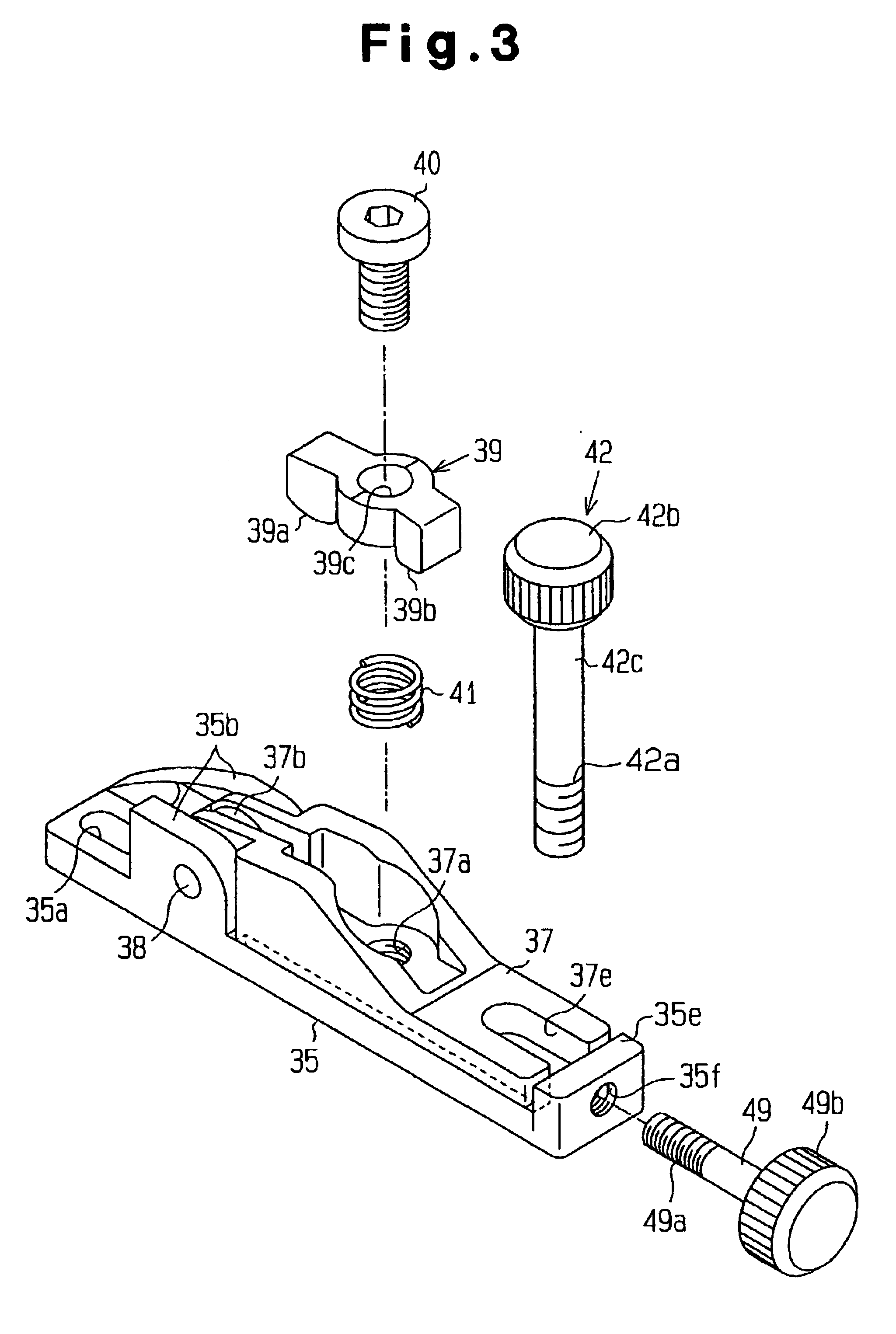 Tremolo unit for electric guitar