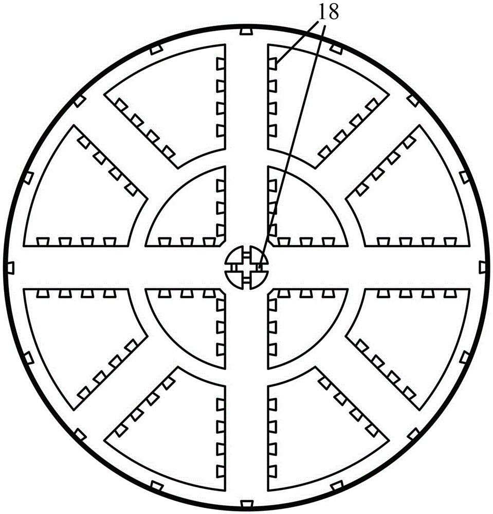 A mud-water balanced horseshoe shield machine