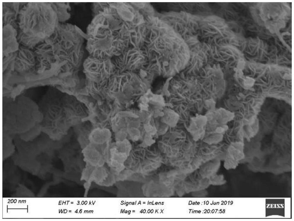 A modified epoxy nanocomposite material based on layered nickel silicate-coated polyaniline composite nanofibers and its preparation method