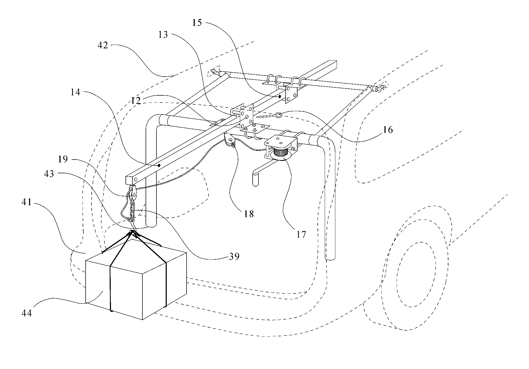 Systems and methods of loading and unloading a vehicle