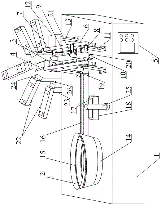 Automatic sorting and weighing machine and working process thereof