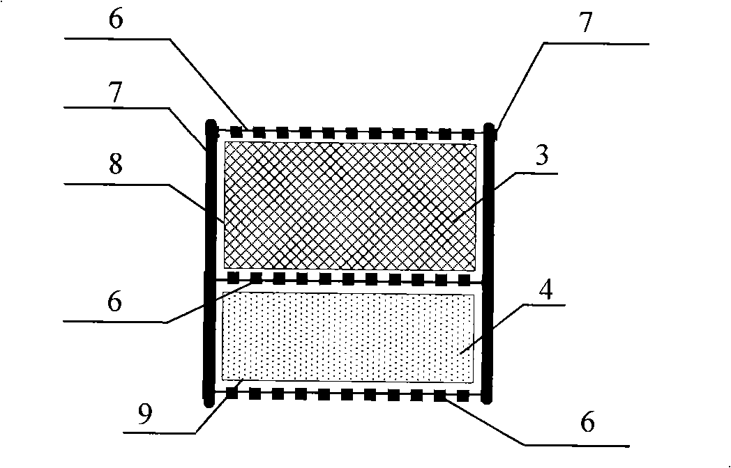 Air purification method combined of adsorption and heat catalytic oxidation regeneration in situ