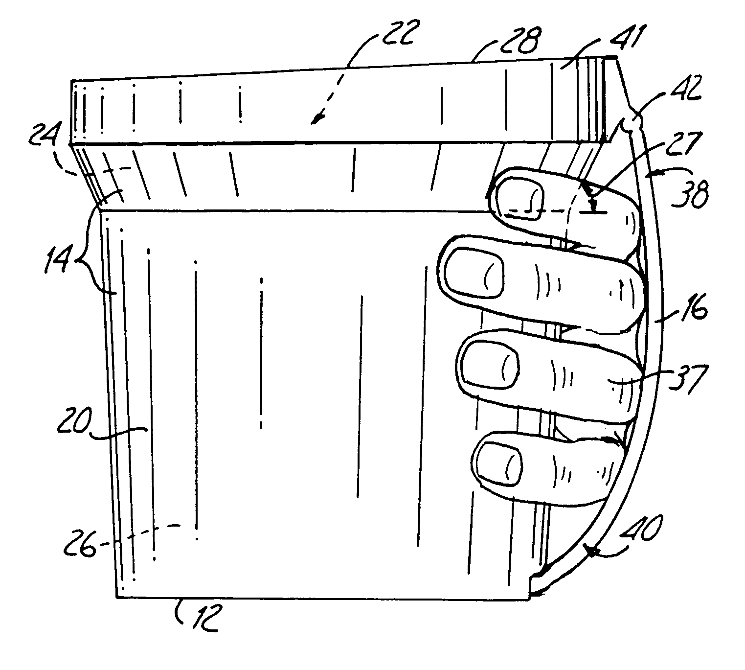 Hand-held vessel