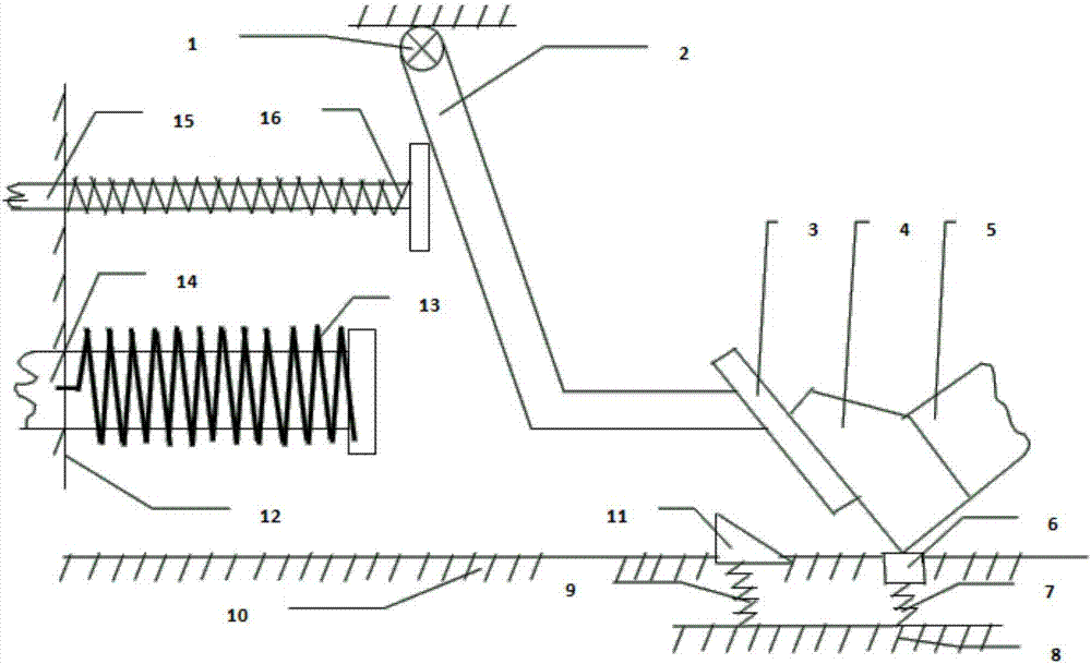 Brake and accelerator pedal assembly