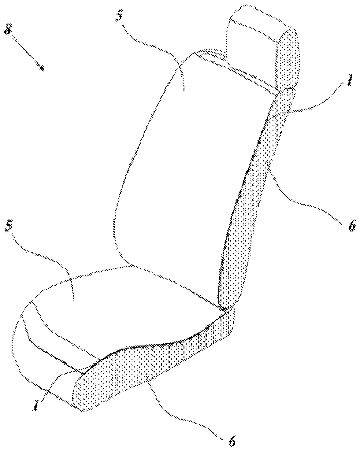 Flexible heat exchanger for thermal control of seating surfaces
