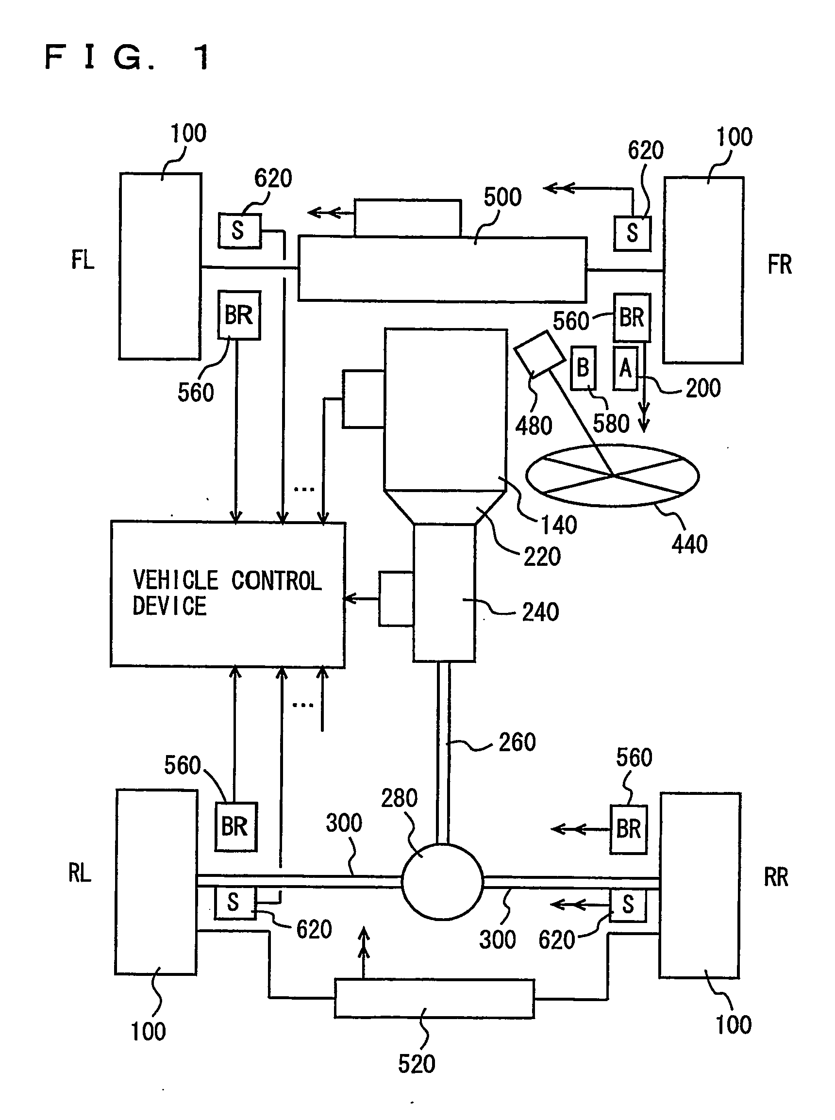 Vehicle integrated control system