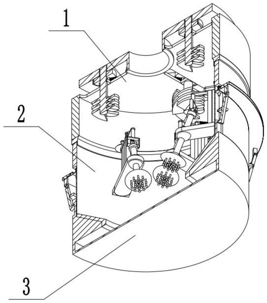 A traditional Chinese medicine grinding device for dermatology