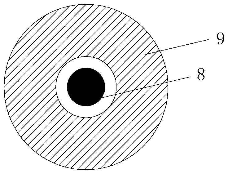 Observation device and method for the dynamic settlement of the basic roof overlying the goaf